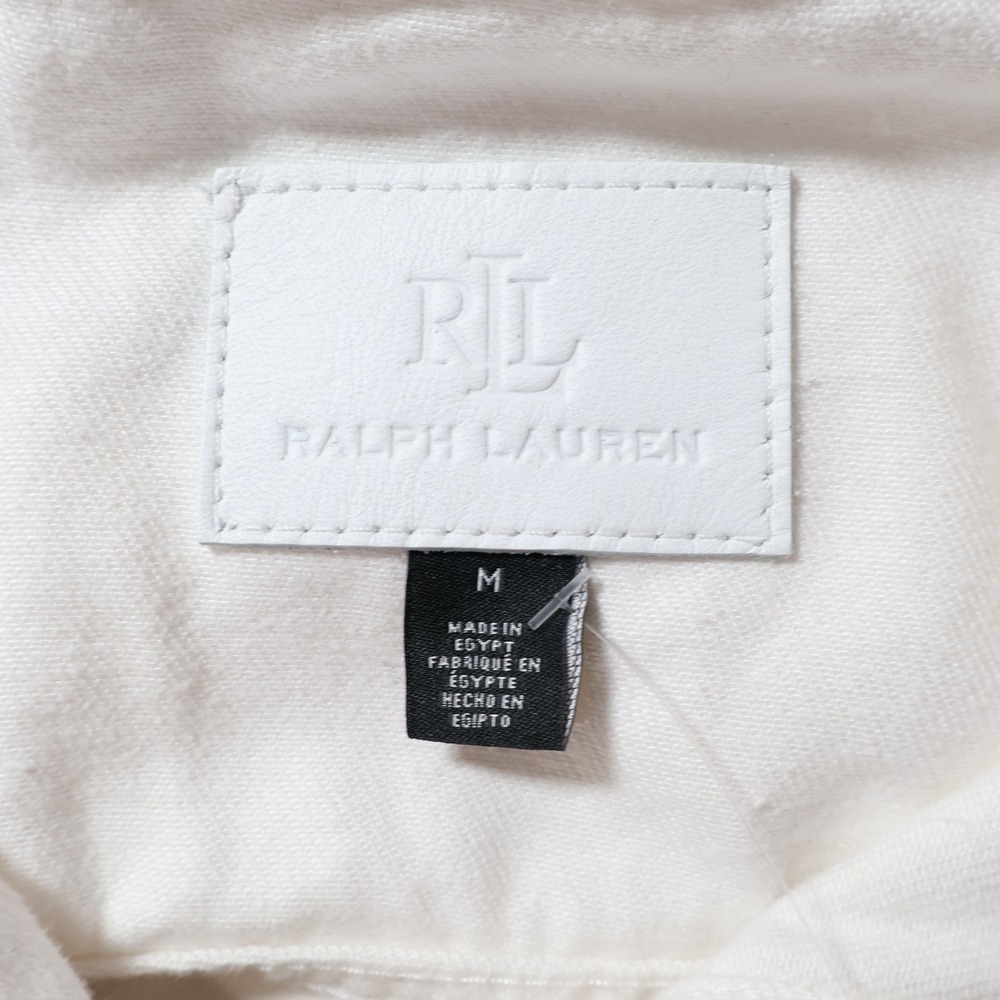 Ralph Lauren Denim Trucker Jacket Womens M White Classic Cotton $165 NWT - Picture 2 of 16